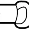 Power Steering Pressure Line Bolt - Infiniti (4973830P0A)