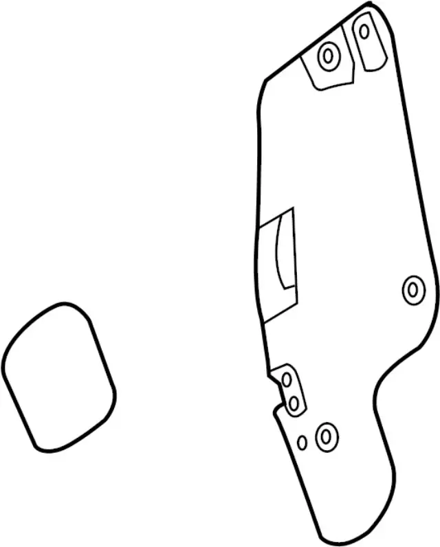 Door Water Deflector - Infiniti (808603JA1A) 2 Door Water Deflector - Infiniti (808603JA1A)
