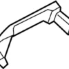 Left-Hand Outside Handle Grip - Infiniti (82641-6SA5A)