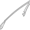 Door Window Molding - Infiniti (802D4-5VG2A) 3 Door Window Molding - Infiniti (802D4-5VG2A)