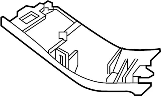 Left Back Door Side Finisher - Infiniti (90903-5DA0A) 1 Left Back Door Side Finisher - Infiniti (90903-5DA0A)