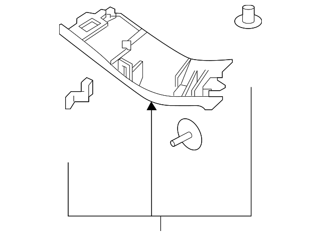 Left Back Door Side Finisher - Infiniti (90903-5DA0A) 2 Left Back Door Side Finisher - Infiniti (90903-5DA0A)