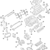 Engine Crankshaft Main Bearing - Infiniti (12207AR02A)