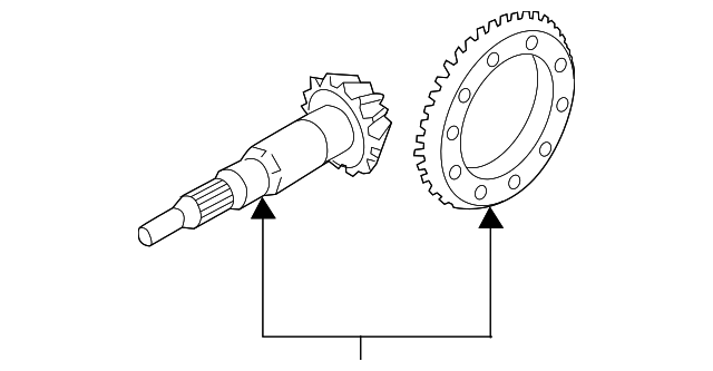 Differential Ring And Pinion - Infiniti (38100-4GD3A)