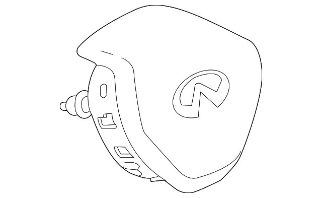 Steering Wheel Air Bag - Infiniti (98510-5VG8A) 2 Steering Wheel Air Bag - Infiniti (98510-5VG8A)