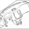 Instrument Panel - Infiniti (68200-CL76D)