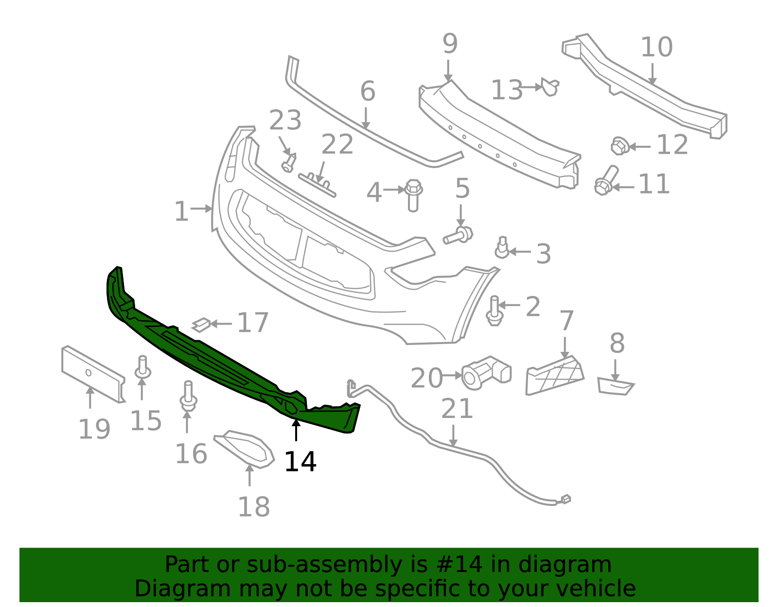 Bumper Cover - Infiniti (FBM26-1A50A) 3 Bumper Cover - Infiniti (FBM26-1A50A)