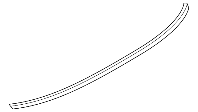 Reveal Molding - Infiniti (90372-7JA0A) 1 Reveal Molding - Infiniti (90372-7JA0A)