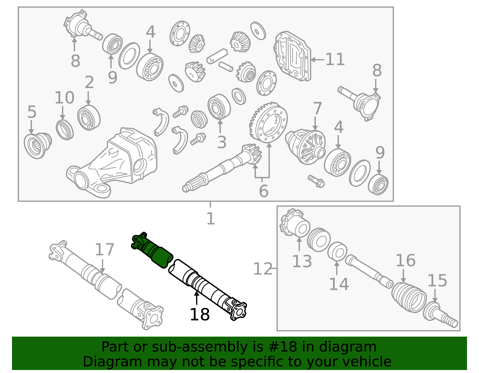 Drive Shaft - Infiniti (373001LA0A) 3 Drive Shaft - Infiniti (373001LA0A)