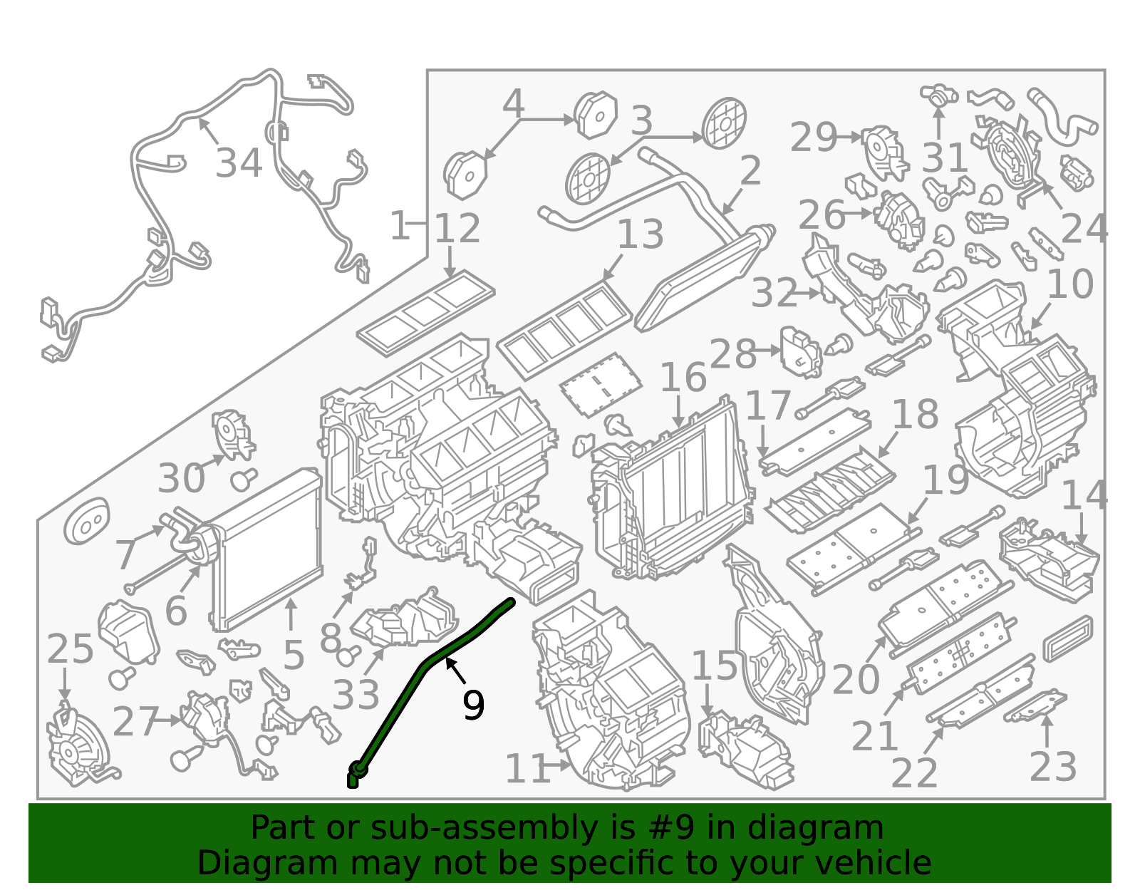 Drain Hose - Infiniti (92590-1MA0A) 3 Drain Hose - Infiniti (92590-1MA0A)
