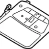 Map Lamp Assembly - Infiniti (264304CE1A)