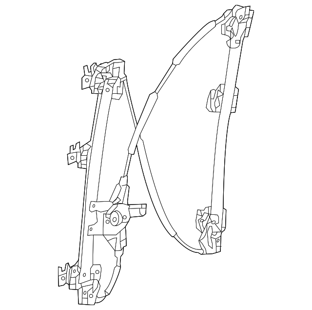 Window Regulator - Infiniti (807206TA0A)