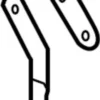 Lower Back Door Bracket, Right Hand - Infiniti (90476-6SA0A) 4 Lower Back Door Bracket, Right Hand - Infiniti (90476-6SA0A)