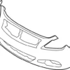 Front Aero Bumper - Kad - Graphite Shadow - Infiniti (K60201NG5A)