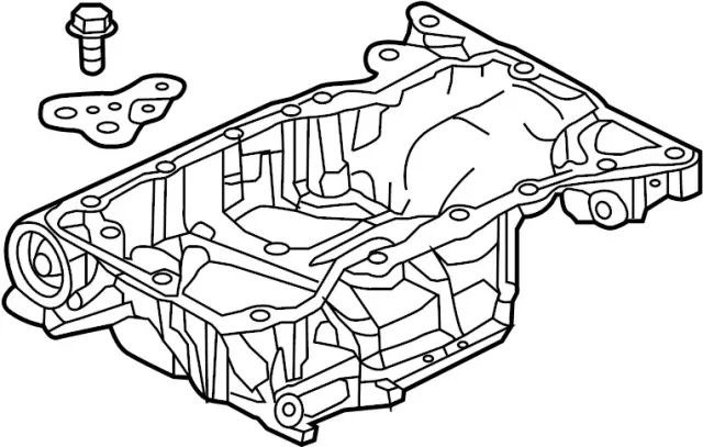 Oil Pan - Infiniti (111103TA3A) 1 Oil Pan - Infiniti (111103TA3A)