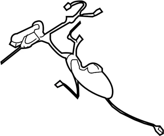 Front Left Door Wiring Harness - Infiniti (24125-6HM0B) 1 Front Left Door Wiring Harness - Infiniti (24125-6HM0B)