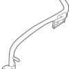 Engine Coolant Pipe - Infiniti (21022-5NA1A)