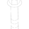 Lower Control Arm Bolt - Infiniti (54459JK05D)