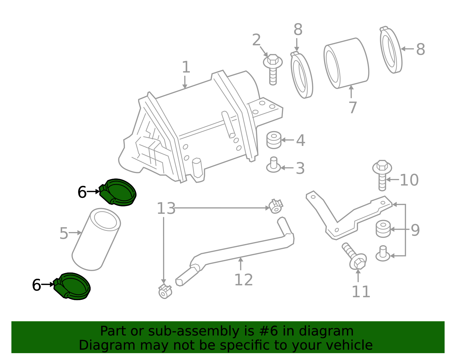 Inter-Cooler Pipe Clamp - Infiniti (144645CA1A) 4 Inter-Cooler Pipe Clamp - Infiniti (144645CA1A)