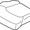Cushion Cover - Infiniti (87370-6GW2C) 8 Cushion Cover - Infiniti (87370-6GW2C)