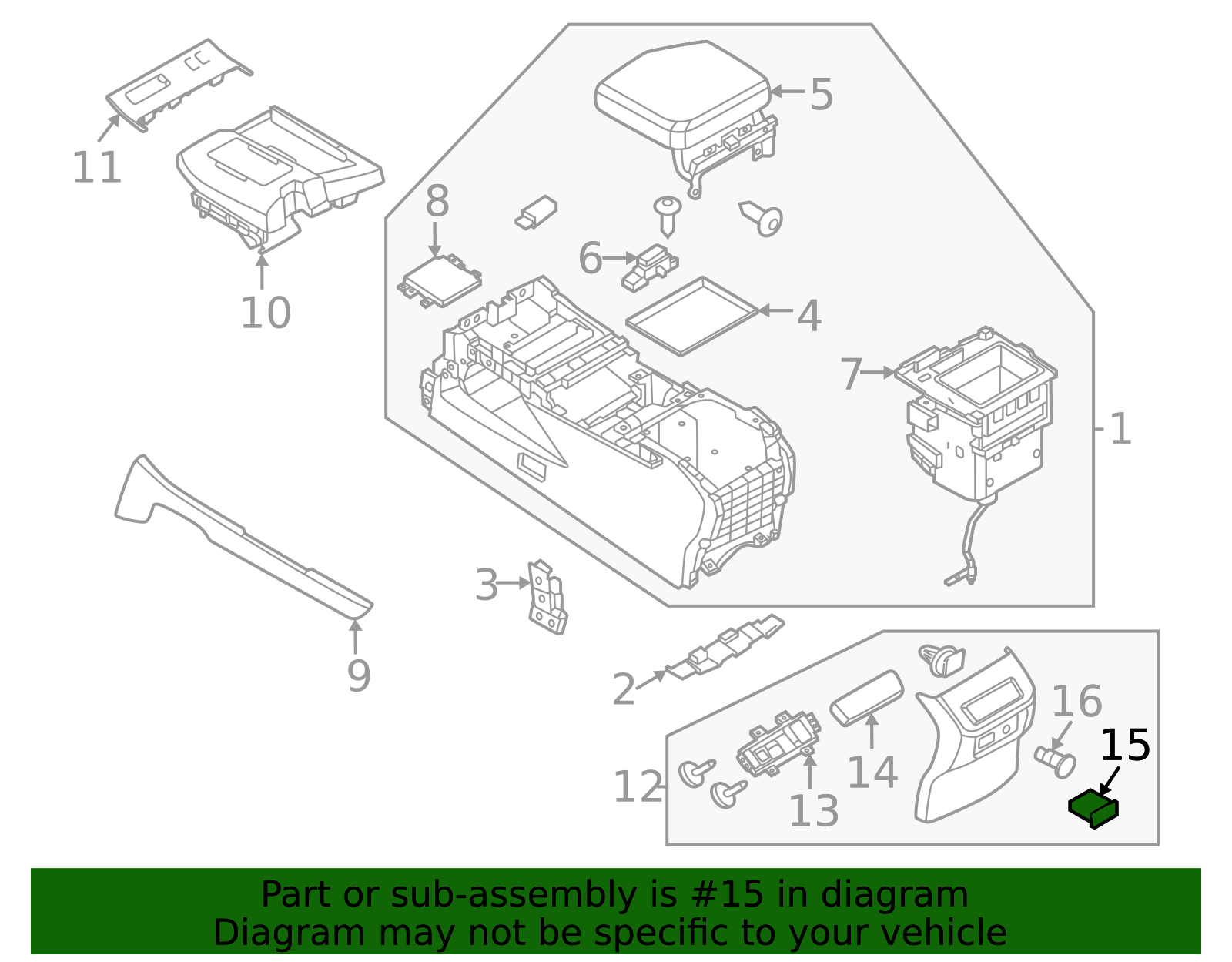 12 Volt Accessory Power Outlet - Infiniti (253317JA0A) 2 12 Volt Accessory Power Outlet - Infiniti (253317JA0A)