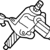 Rack And Pinion Steering Pinion Shaft - Infiniti (49210-1BA2A) 5 Rack And Pinion Steering Pinion Shaft - Infiniti (49210-1BA2A)