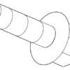 Seat Frame Trim Panel Screw - Infiniti (0854351242)