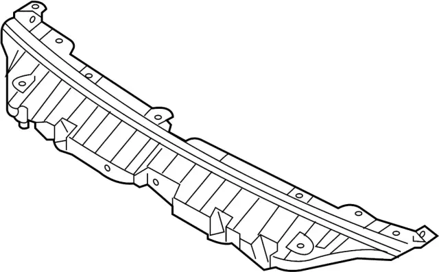 Upper Radiator Grille - Infiniti (62322-5DA0A) 2 Upper Radiator Grille - Infiniti (62322-5DA0A)