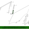 Window Regulator Guide - Infiniti (822167JA0A) 8 Window Regulator Guide - Infiniti (822167JA0A)