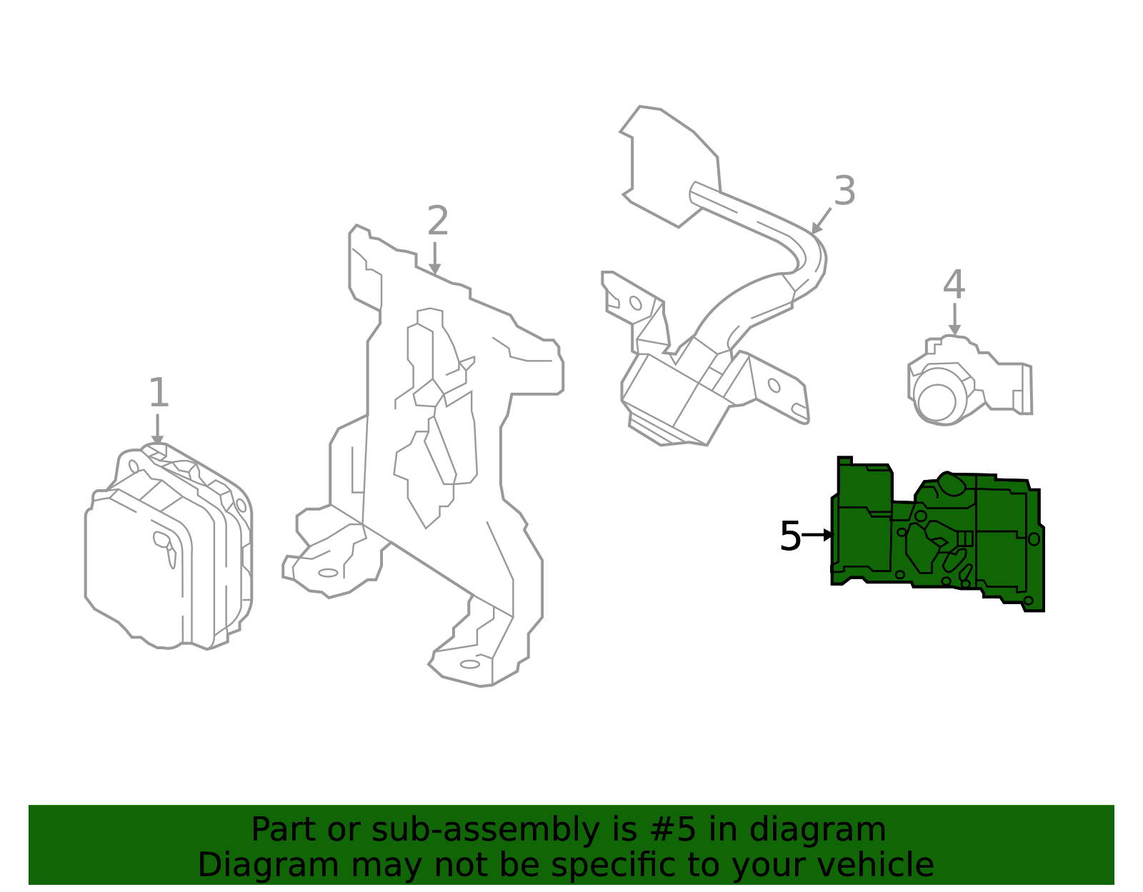 Parking Aid Sensor Housing - Infiniti (28533-5DB8C) 3 Parking Aid Sensor Housing - Infiniti (28533-5DB8C)