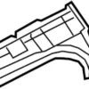 Roof Side Rail - Infiniti (763911LA0A)