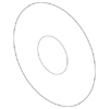 Differential Pinion Bearing Washer - Infiniti (381544N205)