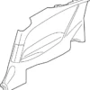Interior Quarter Panel Trim Panel - Infiniti (76900-5CA0B)