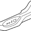 Seat Frame Trim Panel - Infiniti (87389-4GM2A)
