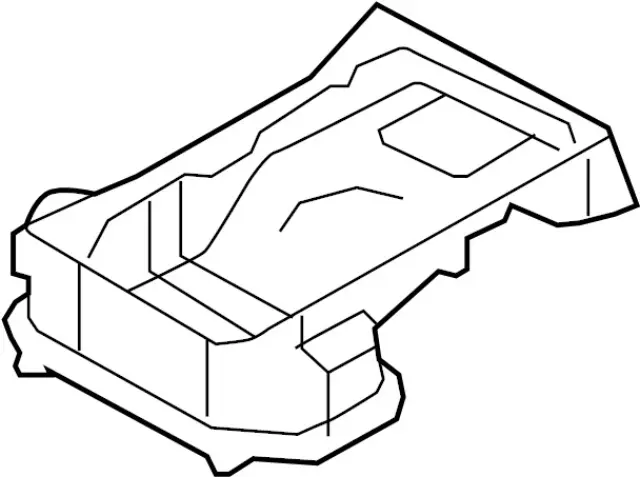 Engine Oil Pan Baffle - Infiniti (11113EY00C) 3 Engine Oil Pan Baffle - Infiniti (11113EY00C)