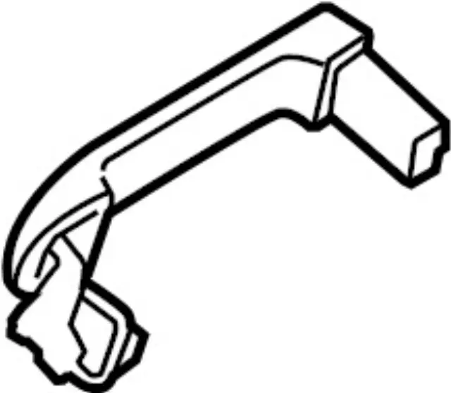 Outside Handle Grip, Right - Infiniti (80640-9NR0A) 1 Outside Handle Grip, Right - Infiniti (80640-9NR0A)