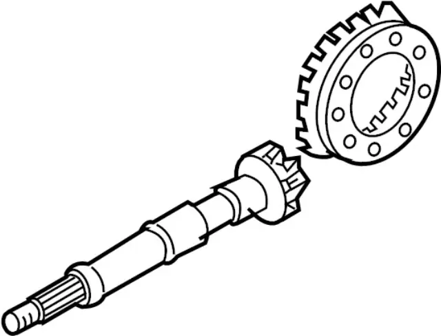 Ring & Pinion - Infiniti (381000B66A)