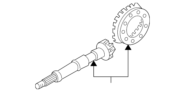Ring & Pinion - Infiniti (381000B66A)