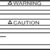Emission Label - Infiniti (148056JL0B)