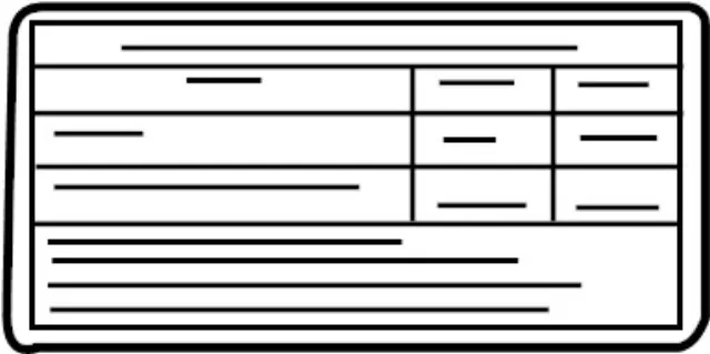 Tire Press Label - Infiniti (99090-5ZM0A)