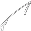 Door Window Molding - Infiniti (802D5-1MA0A) 6 Door Window Molding - Infiniti (802D5-1MA0A)