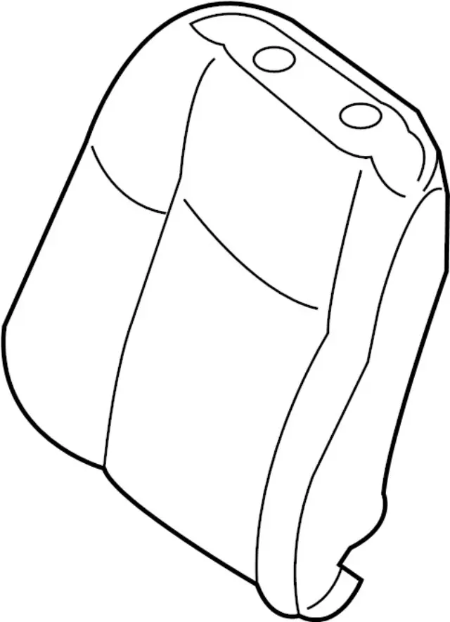 Seat Back Assembly - Infiniti (87600-9NS5A) 1 Seat Back Assembly - Infiniti (87600-9NS5A)