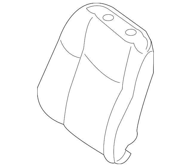 Seat Back Assembly - Infiniti (87600-9NS5A) 2 Seat Back Assembly - Infiniti (87600-9NS5A)