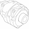 Alternator - Infiniti (23100-1ZA1A) 4 Alternator - Infiniti (23100-1ZA1A)