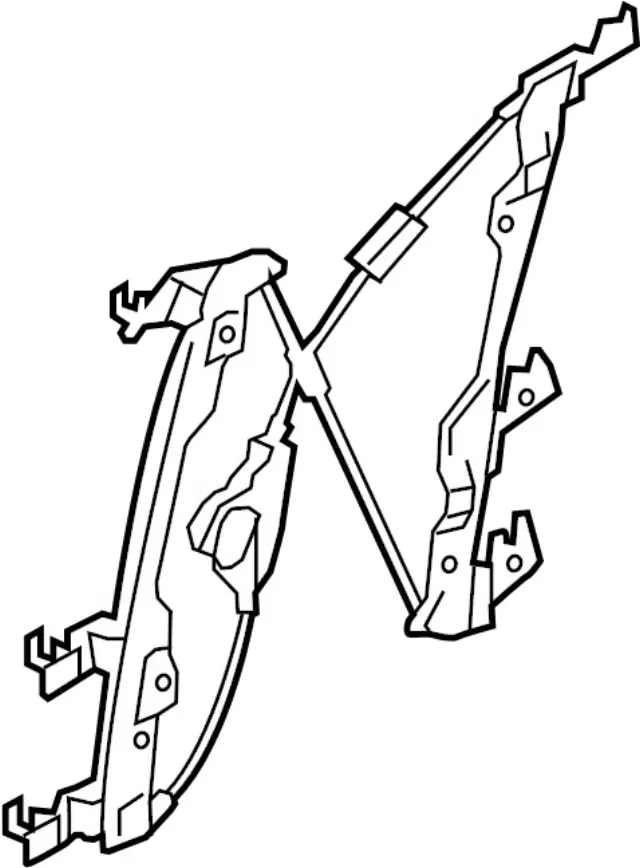 Window Regulator - Infiniti (80721-4GA0C)