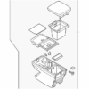 Center Console - Infiniti (96910-7JA0B)