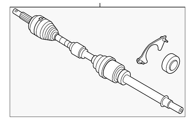 Axle Assembly - Infiniti (391016SA1A)