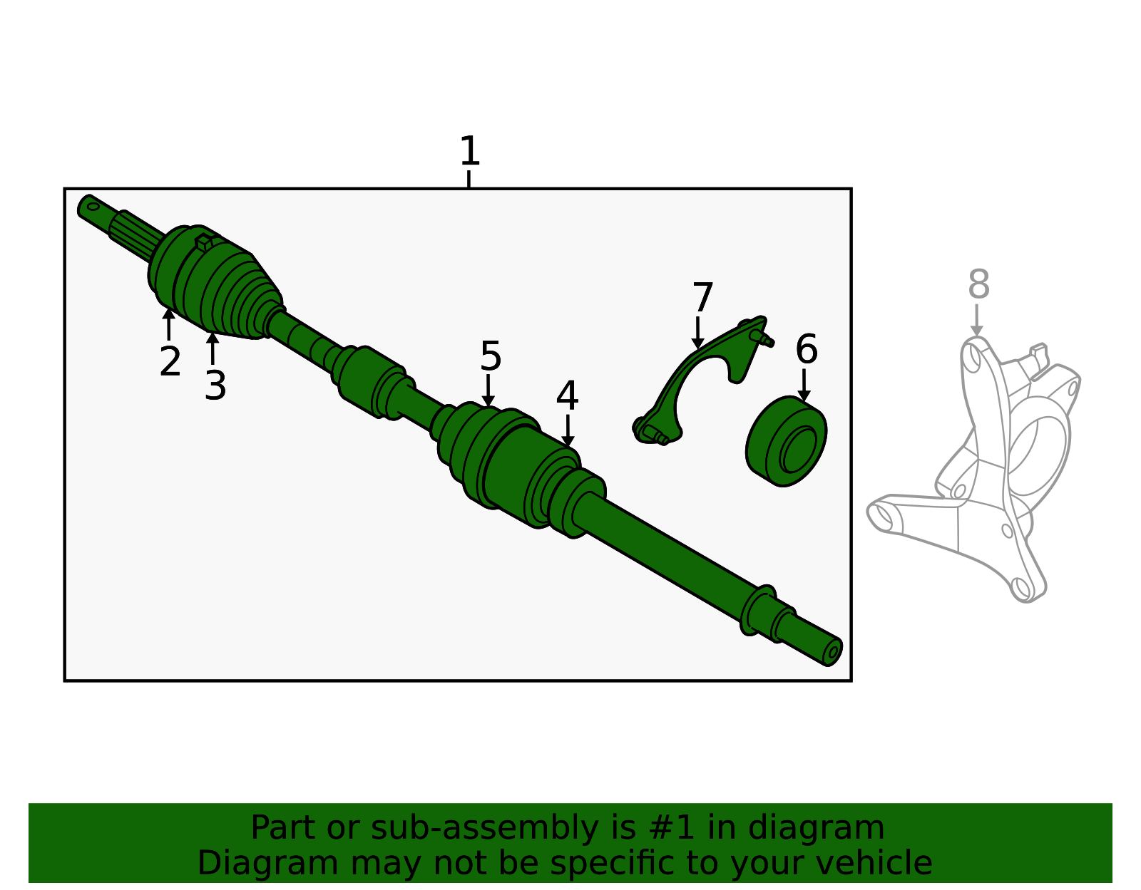 Axle Assembly - Infiniti (391016SA1A)