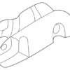 Seat Track Cover - Infiniti (875556TC0A)