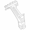 Rear Pillar Reinforcement, Inner Left - Infiniti (G6661-6SAAB) 6 Rear Pillar Reinforcement, Inner Left - Infiniti (G6661-6SAAB)